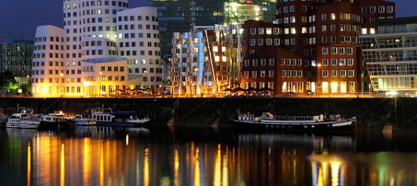 Die Gehry-Bauten in Düsseldorf
