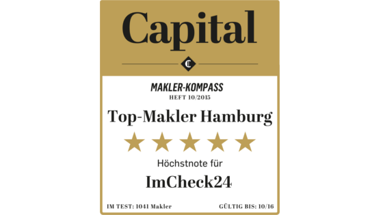 Makler-Kompass 2015: Maklaro (ehem. ImCheck24) ist dabei - und erhält Bestnote